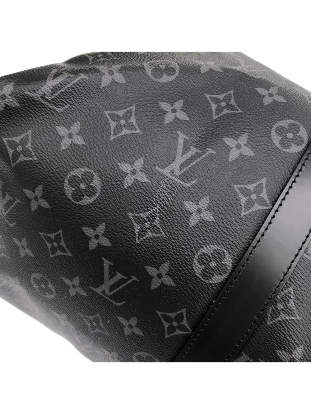 Louis Vuitton Monogram Eclipse Keepall Bandouliere 45 Boston